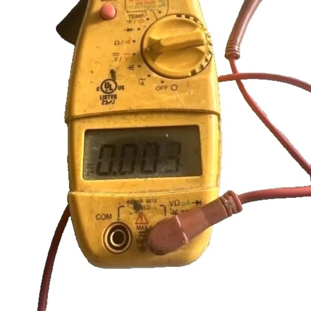 UEI DL250 Clamp‎ Tester With + Positive Lead Only, Powers On